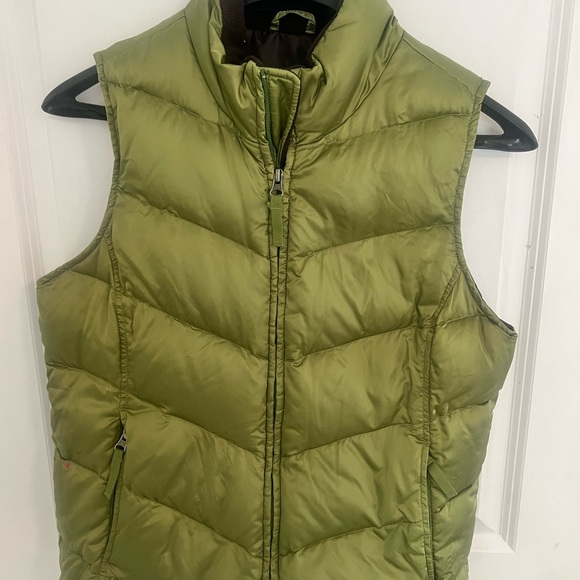 Green Eddie Bower Down Filled Vest - Picture 3 of 3